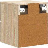  Stenski nočni omarici s predalom Sonoma hrast 33 x 34,5 x 40 cm, (5000209497) | Shoptok.si