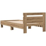  Krevetna konstrukcija Hrast artisan Konstruirano drvo | shoptok.hr