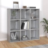 The Living Store Knjižna omara siva sonoma 98x29x97,5 cm - Knjižna Omara, (21431386) Cene