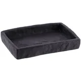Posuda za sapun 2x13x9 cm od poliresina, crna