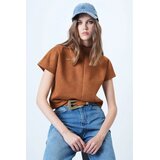 Trend Alacati Stili Ženska bluza Alc-X14615, Smeđa | Eponuda.com