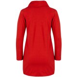 Pri Thin long sweatshirt with a diagonal zipper and a BEATA neck warmer | Shoptok.si