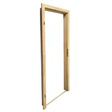 Podboj za vrata (750 x 2.000 mm, Smer odpiranja: Levo, Natur, Razpon prilagajanja: 120 mm - 140 mm)