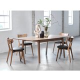 Unique Furniture Črni/v naravni barvi jedilni stoli v kompletu 2 ks Pero – | Shoptok.si