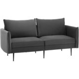 Bessagi Home zofa Yara, Siva, Žamet | Shoptok.si