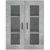  Visoka komoda siva betona 69,5x34x180 cm od konstruiranog drva | shoptok.hr