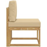  Set vanjskih sofa Bijela i bež 59 x 63 x 73 cm | Eponuda.com