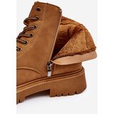 EVENTO Leather Lined Fur-Lined Boots Trapper Camel Felizia | ePonuda.com