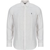 Polo Ralph Lauren CHEMISE RAYEE COUPE DROITE EN LIN Višebojna Cijene