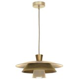  Visilica na sajli PLATO 1xE27/15W/230V bež/zlatan | Eponuda.com
