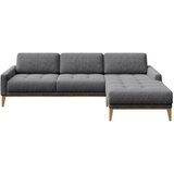 MESONICA svetlo siva kotna zofa Musso Tufted, desni kot Cene