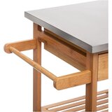Kolica KUHINJSKA S RADNOM PLOČOM 73,5X37X86 BAMBUS FIVE | shoptok.hr