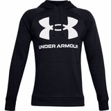 Under Armour UA Rival Fleece Big Logo Hoodie, Black/Onyx White - XXL, (20491074) | Shoptok.si