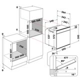 Whirlpool vgradna pečica W7 OM4 4S1 P | Shoptok.si