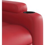  Električni naslanjač rdeče umetno usnje | Shoptok.si