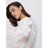 Reserved Bluza s liocelom - bijela | shoptok.hr