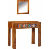  Toaletni stol Smeđa 90 x 45 x 75 cm Čvrsto drvo akacije | shoptok.hr