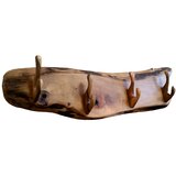  Zidna drvena vješalica od orahovog drveta | shoptok.hr