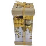  Novogodišnji ukrasi set 20/1 zlatni | ePonuda.com