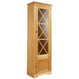 Støraa Vitrina iz masivnega bora v naravni barvi 180x35 cm Lisa – | Shoptok.si
