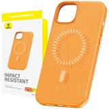Baseus Magnetno ohišje za telefon iPhone 15 ProMax serije Fauxther (oranžno), (20833758) Cene