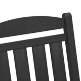 VidaXL vrtne gugalnice 2 kosi Črna 70x92x107,5 cm HDPE Slike