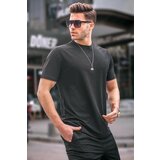 Madmext T-Shirt - Black - Fitted Cene