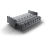 Cosmopolitan Design Svijetlo siva baršunasti sklopiva/s prostorom za odlaganje sofa 222 cm Bali – | shoptok.hr