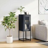 vidaXL Komoda antracit 36x39x107 cm hladno valjani čelik | shoptok.hr