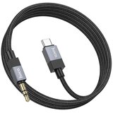 hoco. Audio AUX kabel Jack 3.5 mm (muški) na USB C (muški) 1 m UPA32B crni | shoptok.hr