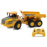 JAMARA kamion na daljinsko upravljanje, kiper Volvo A40G, žuti 1:20 | shoptok.hr