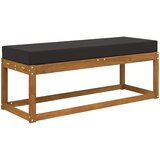  Jastučić za sjedenje na otvorenom Crna 111,5 x 40 x 8 cm | shoptok.hr