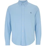 Polo Ralph Lauren Big & Tall Košulja mornarsko plava / svijetloplava