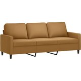  3-dijelni set sofa s jastucima smeđi baršunasti | shoptok.hr