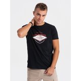 Ombre Men's printed cotton t-shirt