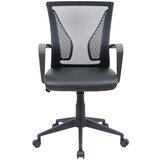 XXXL vrtljivi stol offilo pu, črna | Shoptok.si