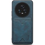 INORCO Zadnji pokrov DENIOR za Honor Magic5, PU usnjena torbica TPU za telefon z režo za kartice na stojalu, (22034508) Cene