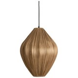 Light & Living Rjava viseča svetilka s tekstilnim senčilom ø 12 cm Verita – Cene