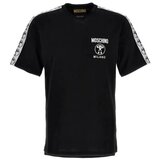 Moschino Majice s kratkimi rokavi T-SHIRT COUTURE ZPJ0708 2041 1555 BLACK Črna Cene