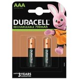 Duracell 2 komada-punjiva baterija duralock aaa HR03 / DC2400