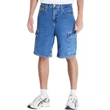 Calvin Klein Jeans Kratke hlače & Bermuda J30J324877 - 90'S LOOSE Modra