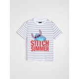 Sinsay Pamučna majica s printom Stitch Cijene