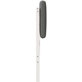  Tapecirani uzglavlje s uzglavljem Bijela i svijetlo siva 160 cm | shoptok.hr