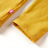  Dječja majica dugih rukava oker 140 | shoptok.hr