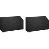  Navlake za vrtnu klupu s 12 ušica 2 kom 210 x 70 x 70/88 cm PE | shoptok.hr