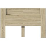  Krevetna ploča s LED-om s policom Sonoma 160 x 16,5 x 103,5 cm | Eponuda.com