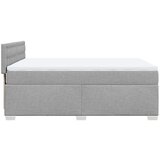  Krevet box spring s madracem svjetlosiva 160x200 cm tkanina | shoptok.hr