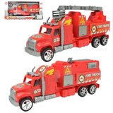 Magic Toys Požarni tovornjak: Dvokolesni gasilski tovornjak v dveh različicah 26cm | Shoptok.si