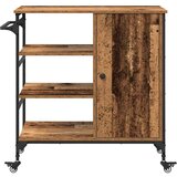  Kuhinjski kolica Staro drvo 87.5 x 39 x 84.5 cm | shoptok.hr