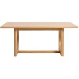 Unique Furniture Raztegljiva jedilna miza v hrastovem dekorju 95x180 cm Flow – Cene